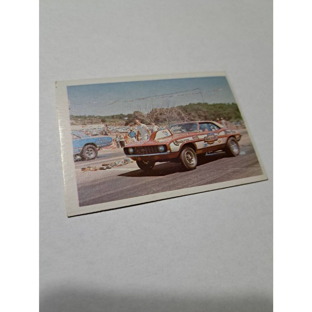 1971 Dick Harrell Super John McFadden Camaro Super Stock Fleer Drag Champs Card
